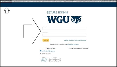 western governor login