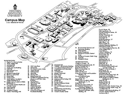 western kentucky university map