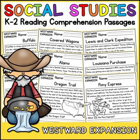 westward expansion reading comprehension PDF