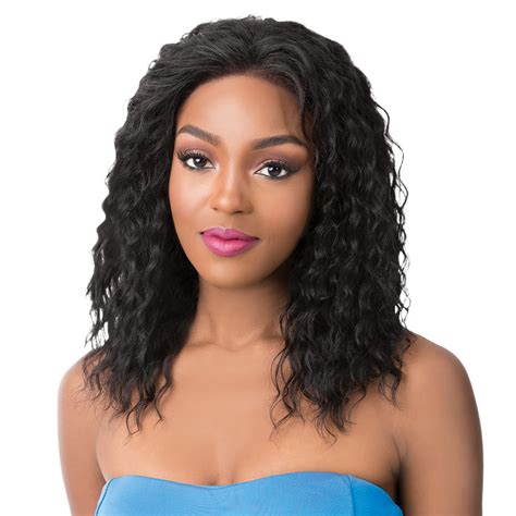 wet and wavy human hair wig