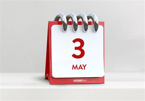 what day is may 3rd on