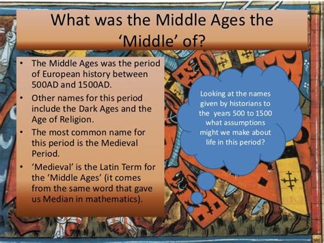 what do we know about the middle ages? Reader