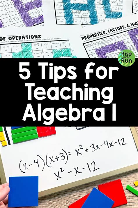 what do you learn in algebra 1