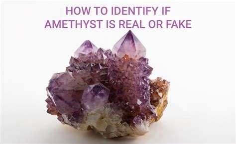 what does fake amethyst look like