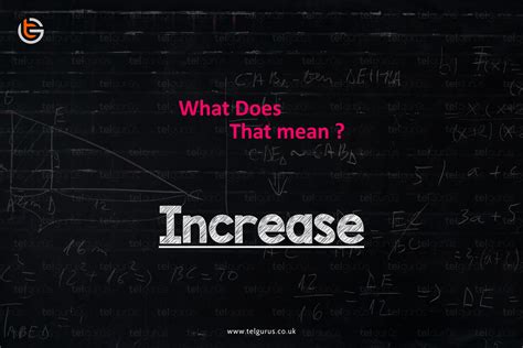 what does increased by mean in math