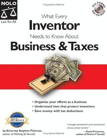 what every inventor needs to know about business and taxes PDF