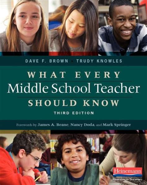 what every middle school teacher should know Reader