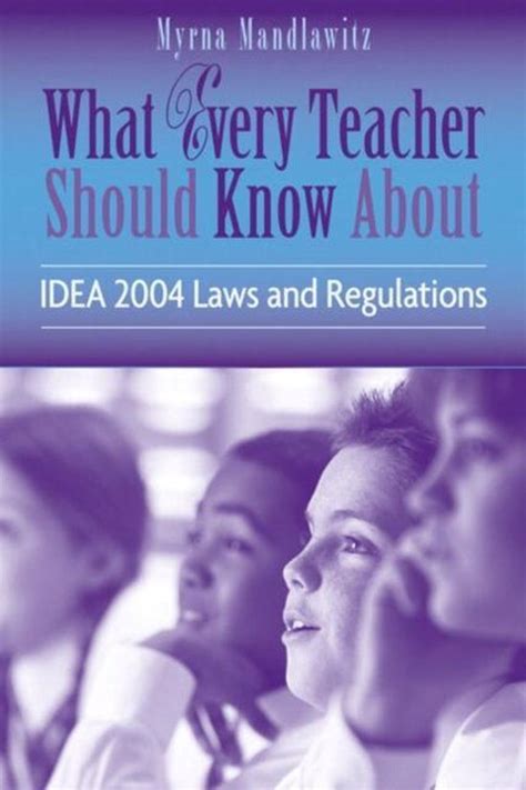 what every teacher should know about idea 2004 laws and regulations Reader