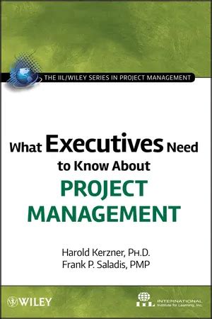 what executives need to know about project management Kindle Editon