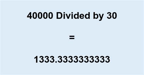 what is 30 of 40000