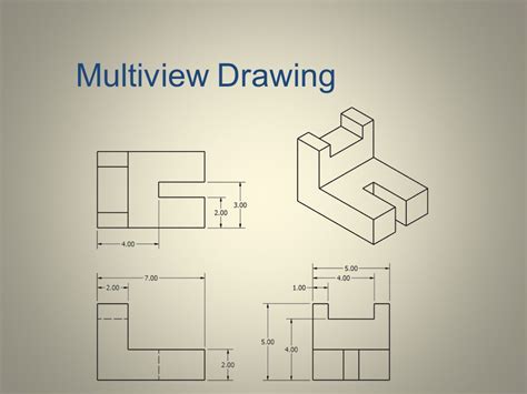what is a multiview drawing Kindle Editon