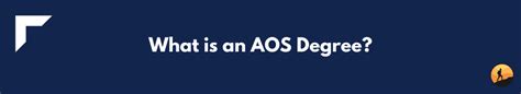 what is an aos degree