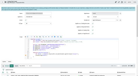 What Is Catalog Client Script In Servicenow
