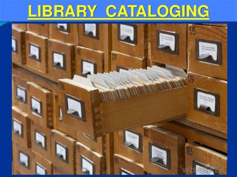 What Is Library Cataloging