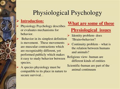 what is physiological psychology