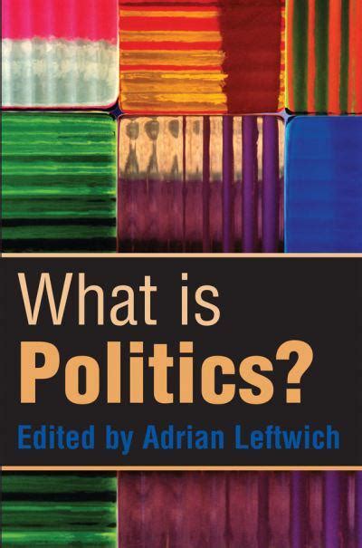 what is politics the activity and it s study PDF