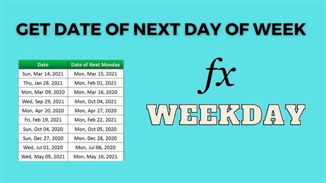 what is the date next sunday