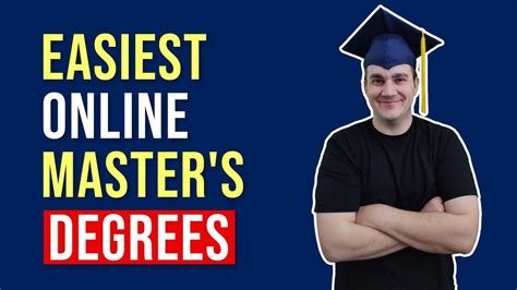 what is the easiest masters degree to get