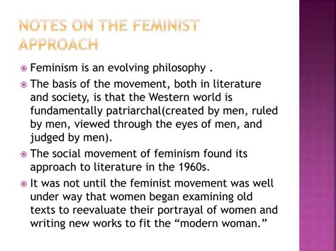 what is the feminist approach Epub