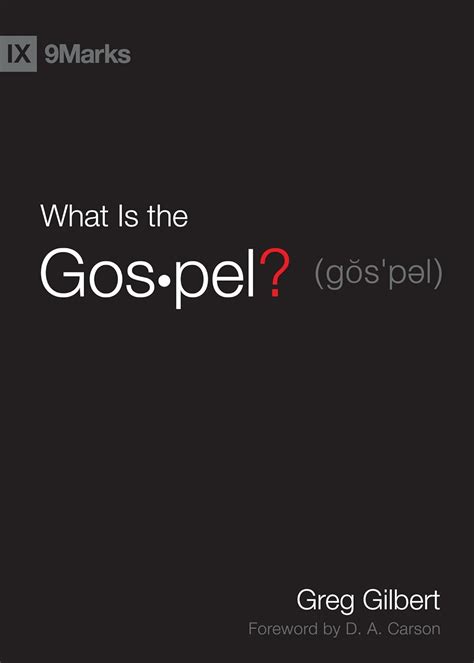 what is the gospel greg gilbert Kindle Editon