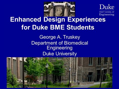 what makes duke bme program unique