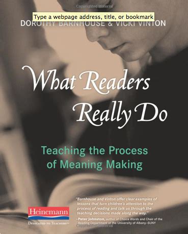 what readers really do teaching the process of meaning making Kindle Editon