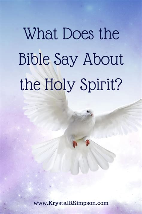 what the bible says about the holy spirit PDF