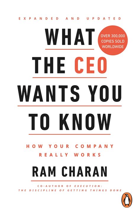 what the ceo wants you to know ram charan Reader