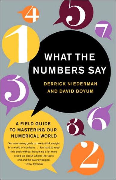 what the numbers say a field guide to mastering our numerical world paperback Ebook Doc