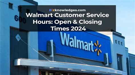 what time does walmart customer service close PDF