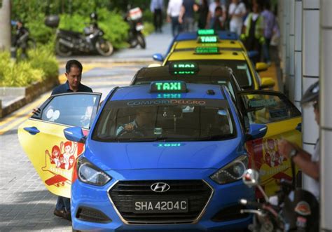 what time is peak hour charge taxi in singapore