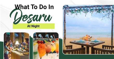 what to do in desaru at night