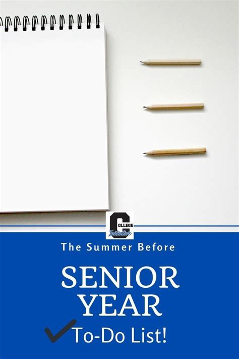 what to do summer before senior year