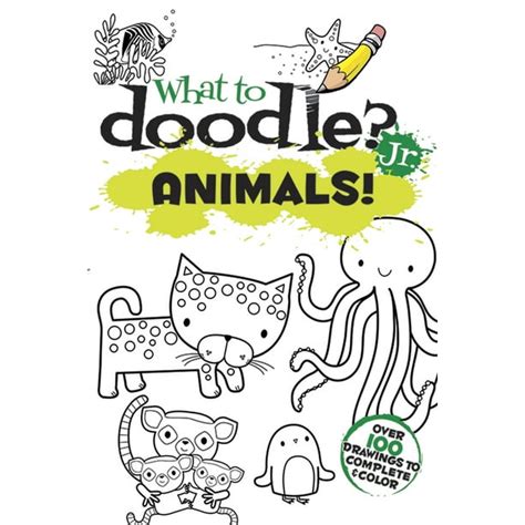 what to doodle? amazing animals dover doodle books Doc