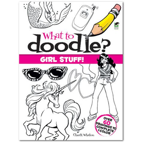 what to doodle? girl stuff dover doodle books PDF