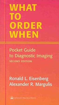 what to order when pocket guide to diagnostic imaging Kindle Editon