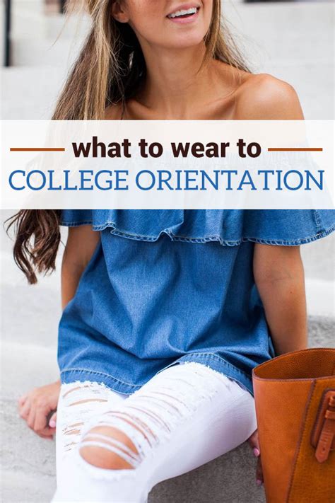 what to wear for an orientation