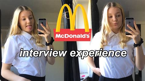 what to wear mcdonalds interview