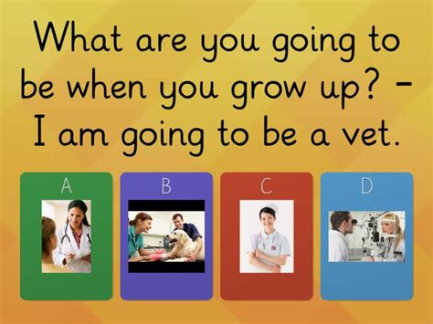 what will you be when you grow up quiz