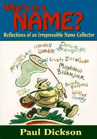 whats in a name? reflections of an irrepressible name collector Epub