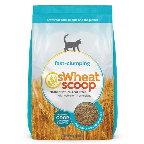 wheat cat litter