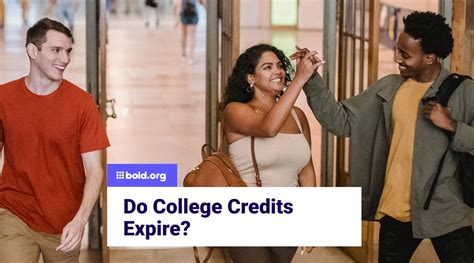 when do college credits expire