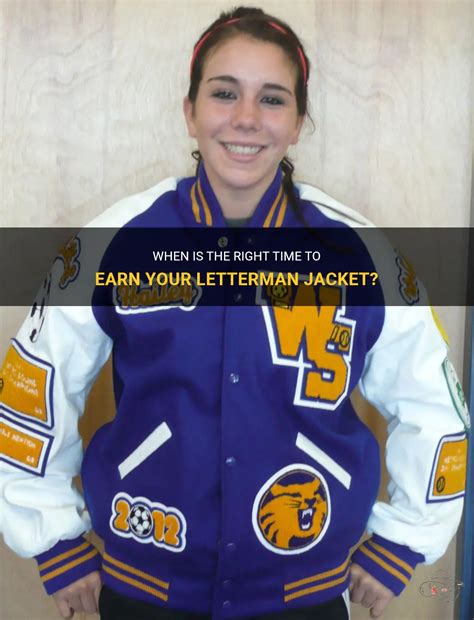when do you get a letterman jacket