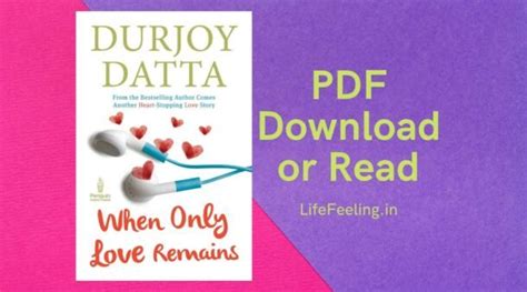 when only love remains durjoy datta pdf free download Kindle Editon