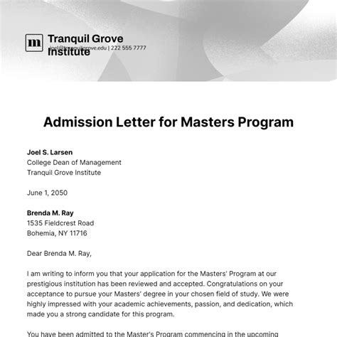 when should i apply for masters program