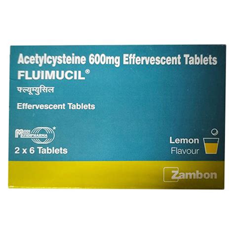 when should i take fluimucil 600mg