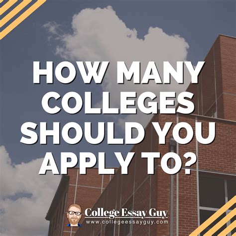 when should you apply to colleges