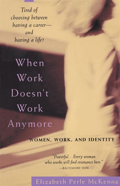 when work doesnt work anymore women work and identity PDF