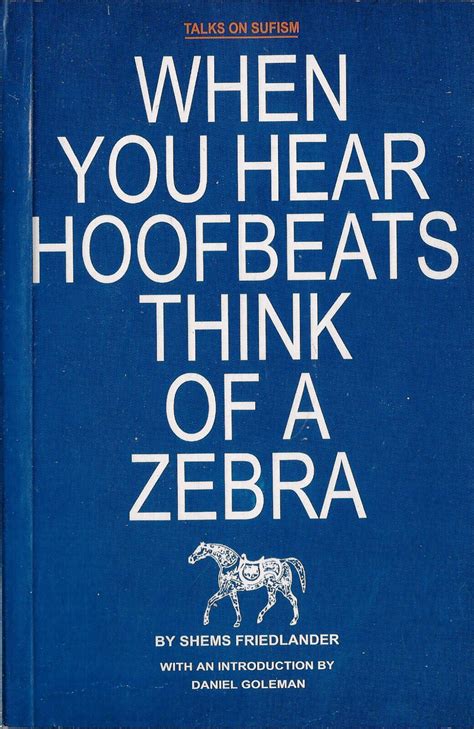 when you hear hoofbeats think of a zebra PDF