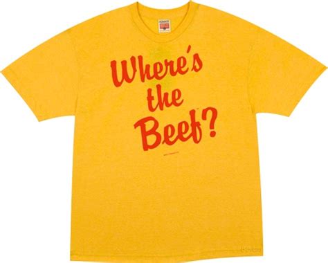 where's the beef t shirt